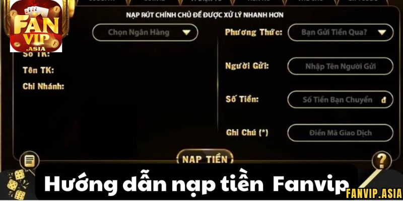 Tổng hợp những cách nạp tiền vào tài khoản Thể thao FanVip