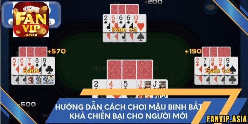 Luật chơi Mậu Binh FanVip dễ hiểu