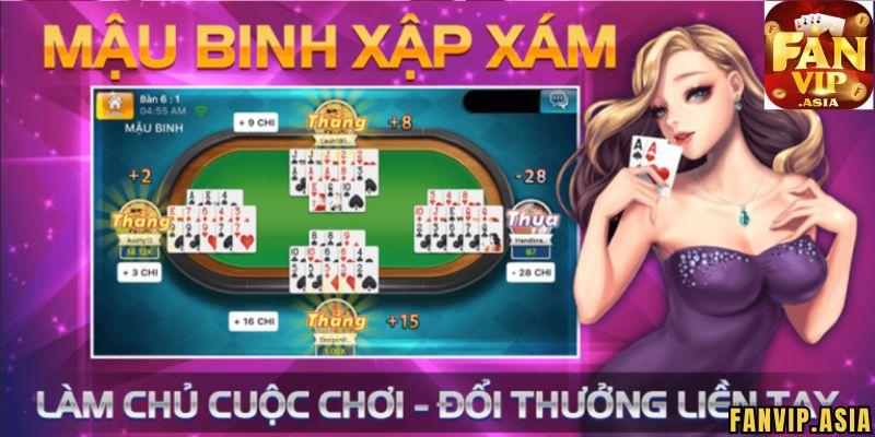 Kỹ thuật chơi Mậu Binh FanVip thắng lớn