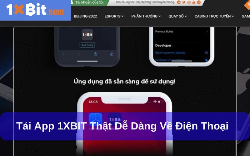 Hướng dẫn tải 1xbit chi tiết cho mọi thiết bị Hướng dẫn tải 1xbit chi tiết cho mọi thiết bị